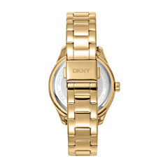 DKNY Evening  Multifunction Champagne Round Dial Women's Watch - DK1L129M0055