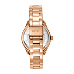 DKNY Evening  Multifunction Rose Gold Round Dial Women's Watch - DK1L129M0065