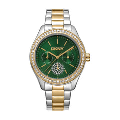 DKNY Evening  Multifunction Green Round Dial Women's Watch - DK1L129M0085