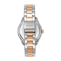 DKNY Evening  Multifunction White Round Dial Women's Watch - DK1L129M0095