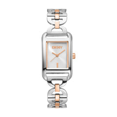 DKNY DK1L142 Analog Silver Rectangle Dial Women's Watch - DK1L142M0275