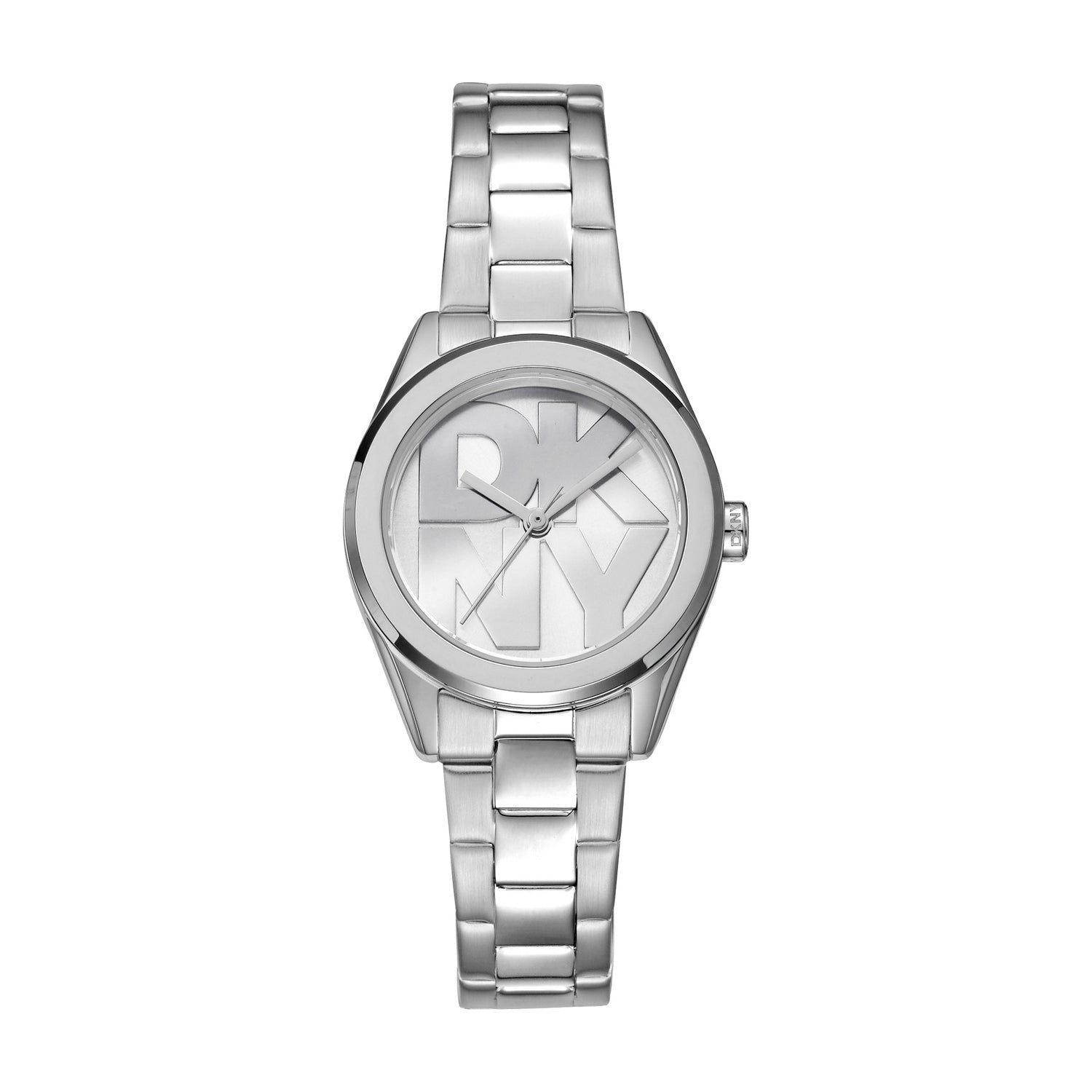 DKNY DK1L145 Analog Silver Round Dial Women's Watch - DK1L145M0035