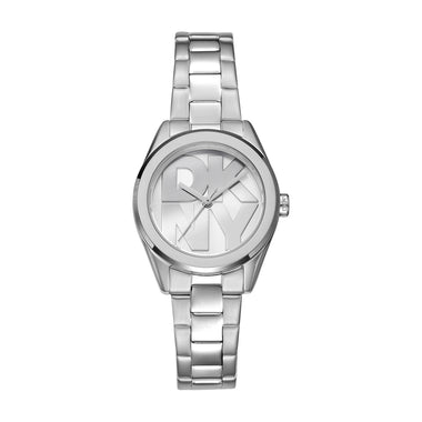 DKNY DK1L145 Analog Silver Round Dial Women's Watch - DK1L145M0035