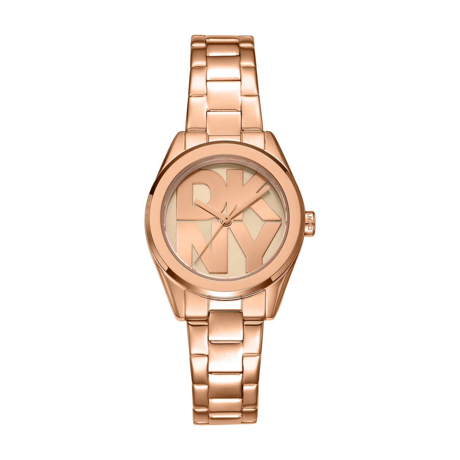 DKNY DK1L145 Analog Rose Gold Round Dial Women's Watch - DK1L145M0075