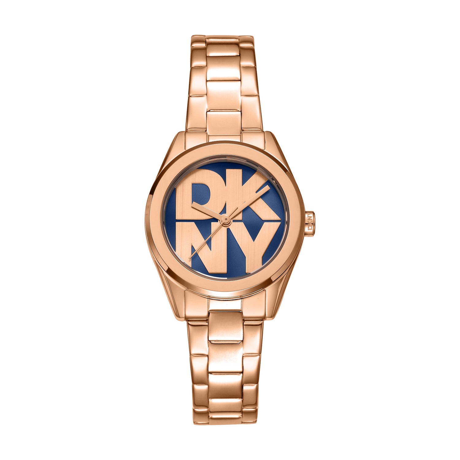 DKNY DK1L145 Analog Blue Round Dial Women's Watch - DK1L145M0085
