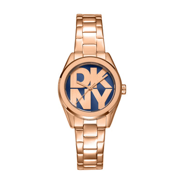 DKNY DK1L145 Analog Blue Round Dial Women's Watch - DK1L145M0085