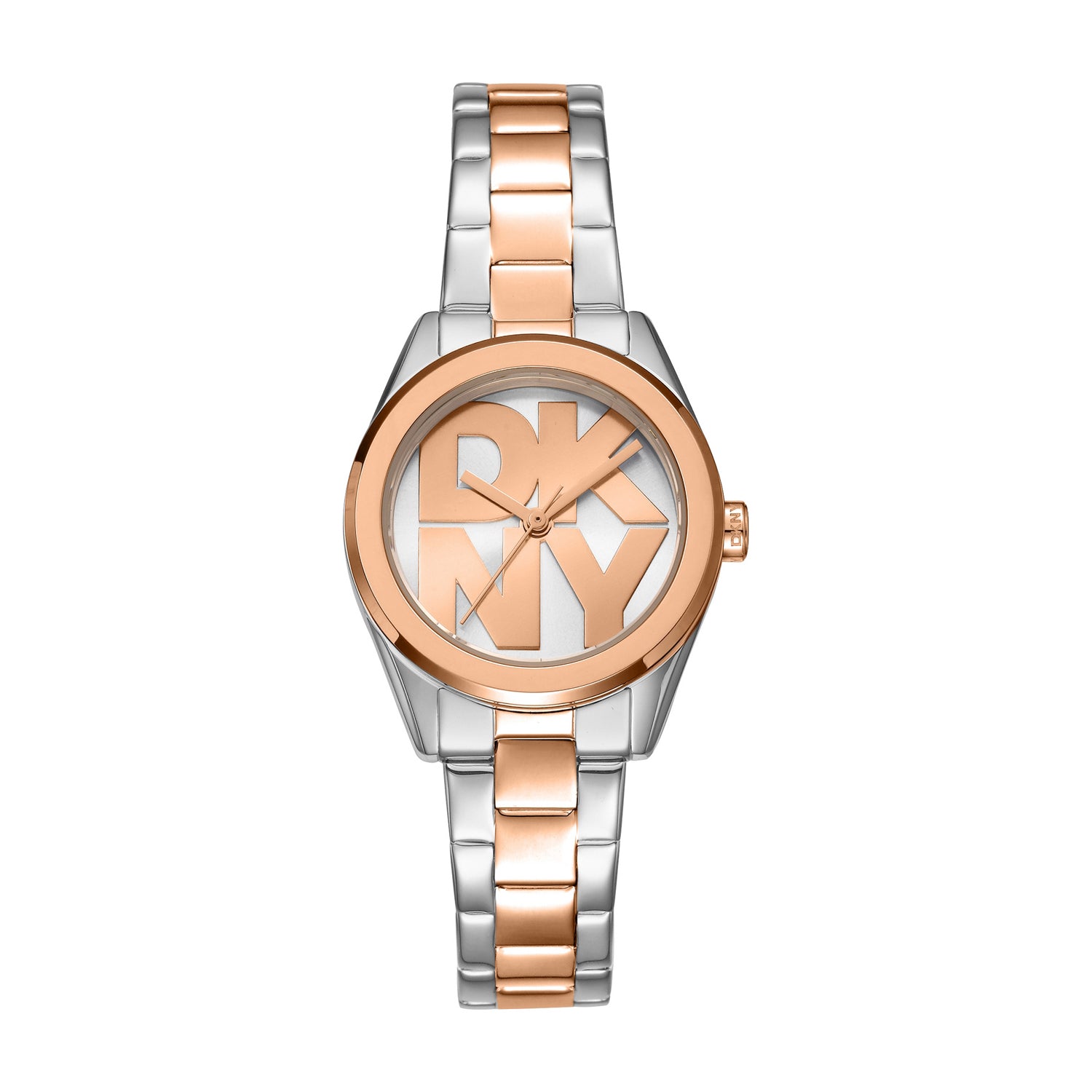 DKNY DK1L145 Analog Silver Round Dial Women's Watch - DK1L145M0105