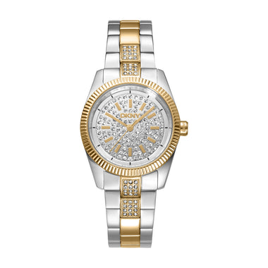 DKNY DK1L148 Analog Silver Round Dial Women's Watch - DK1L148M0045