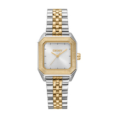 DKNY DK1L154 Analog Silver Square Dial Women's Watch - DK1L154M0085