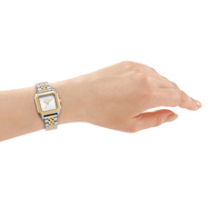 DKNY DK1L154 Analog Silver Square Dial Women's Watch - DK1L154M0085