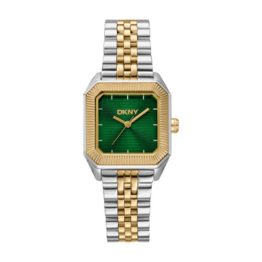 DKNY DK1L154 Analog Green Square Dial Women's Watch - DK1L154M0095