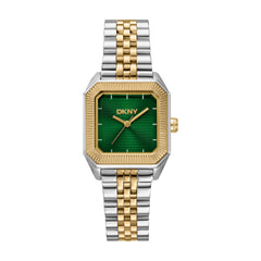 DKNY DK1L154 Analog Green Square Dial Women's Watch - DK1L154M0095