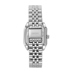 DKNY DK1L154 Analog Silver Square Dial Women's Watch - DK1L154M0215