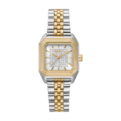 DKNY DK1L154 Analog Silver Square Dial Women's Watch - DK1L154M0255