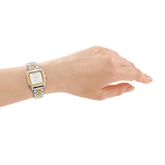 DKNY DK1L154 Analog Silver Square Dial Women's Watch - DK1L154M0255