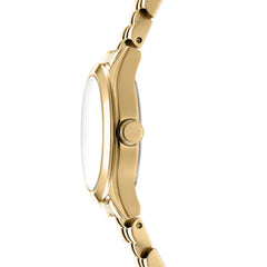 DKNY DK1L156 Analog Gold Round Dial Women's Watch - DK1L156M0065