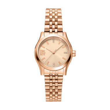 DKNY DK1L156 Analog Rose Gold Round Dial Women's Watch - DK1L156M0075