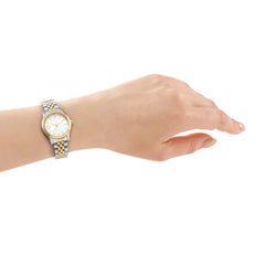 DKNY DK1L156 Analog Silver Round Dial Women's Watch - DK1L156M0085