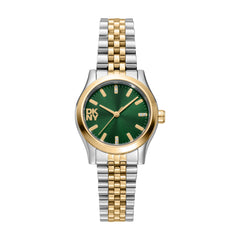 DKNY DK1L156 Analog Green Round Dial Women's Watch - DK1L156M0095