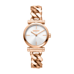 DKNY DK1L159 Analog Silver Round Dial Women's Watch - DK1L159M0075