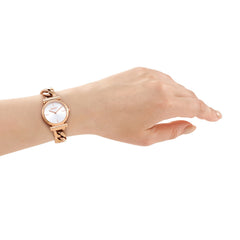 DKNY DK1L159 Analog Silver Round Dial Women's Watch - DK1L159M0075