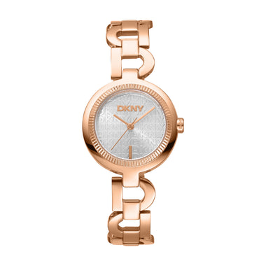 DKNY DK1L162 Analog Silver Round Dial Women's Watch - DK1L162M0055