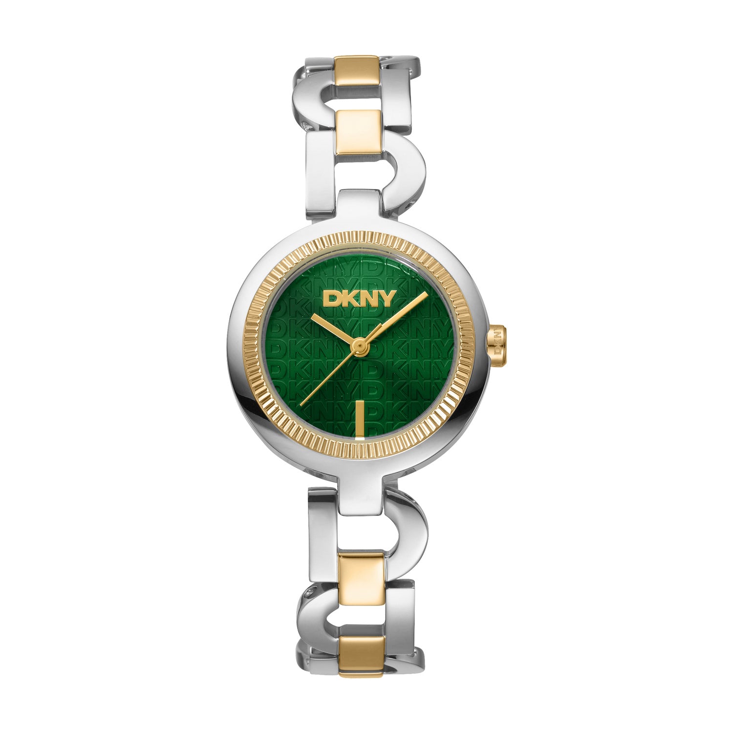 DKNY DK1L162 Analog Green Round Dial Women's Watch - DK1L162M0075