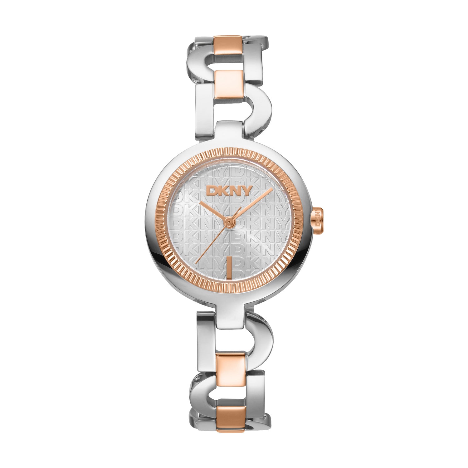 DKNY DK1L162 Analog Silver Round Dial Women's Watch - DK1L162M0085