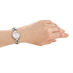 DKNY DK1L162 Analog Silver Round Dial Women's Watch - DK1L162M0085