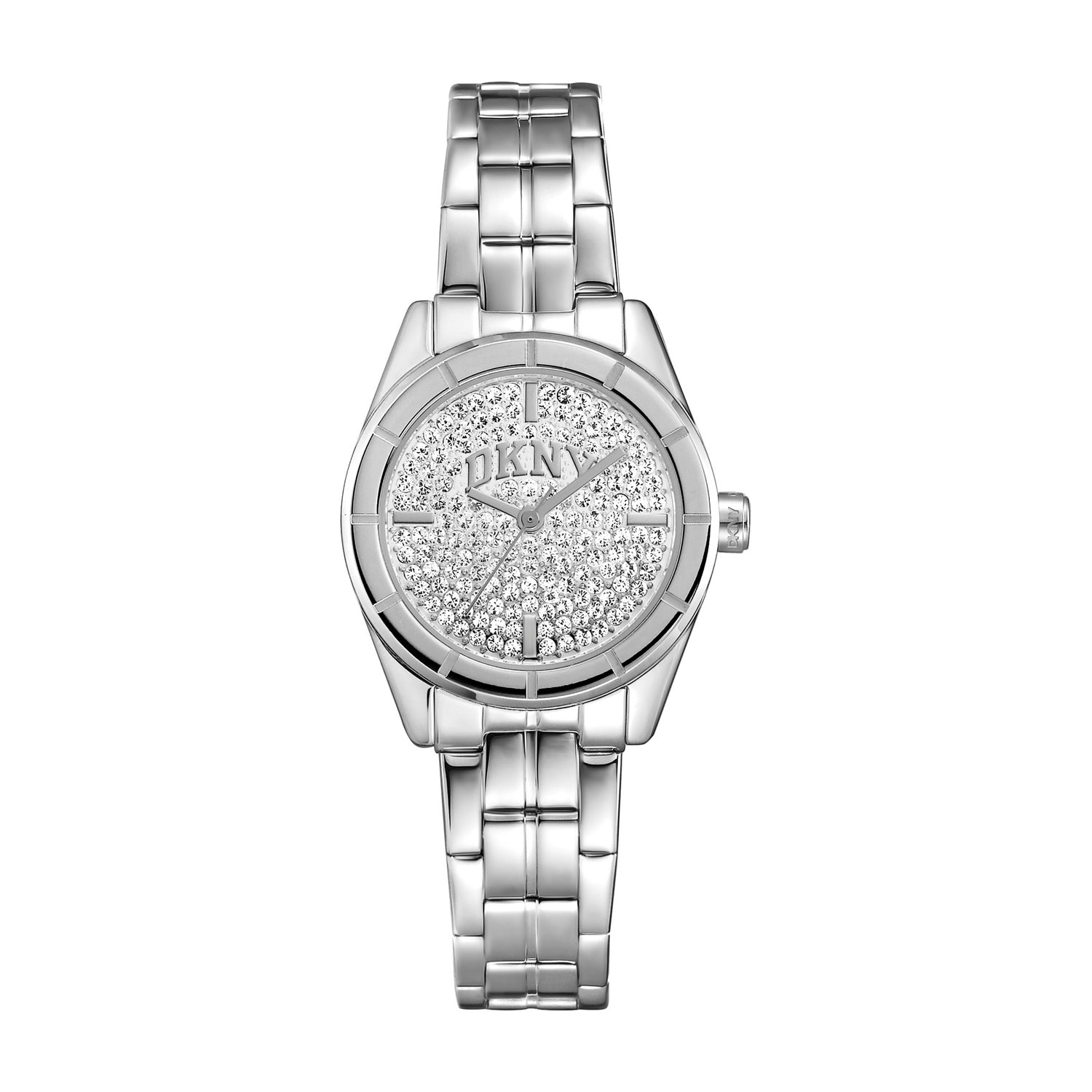 DKNY DK1L169 Analog Silver Round Dial Women's Watch - DK1L169M0215