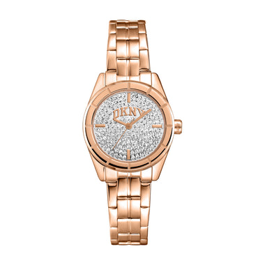 DKNY DK1L169 Analog Silver Round Dial Women's Watch - DK1L169M0235