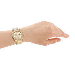 DKNY DK1L171 Multifunction Gold Round Dial Women's Watch - DK1L171M0065