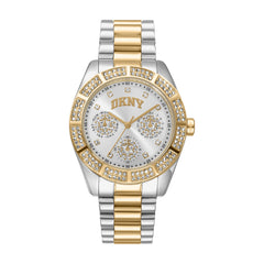 DKNY DK1L171 Multifunction Silver Round Dial Women's Watch - DK1L171M0085