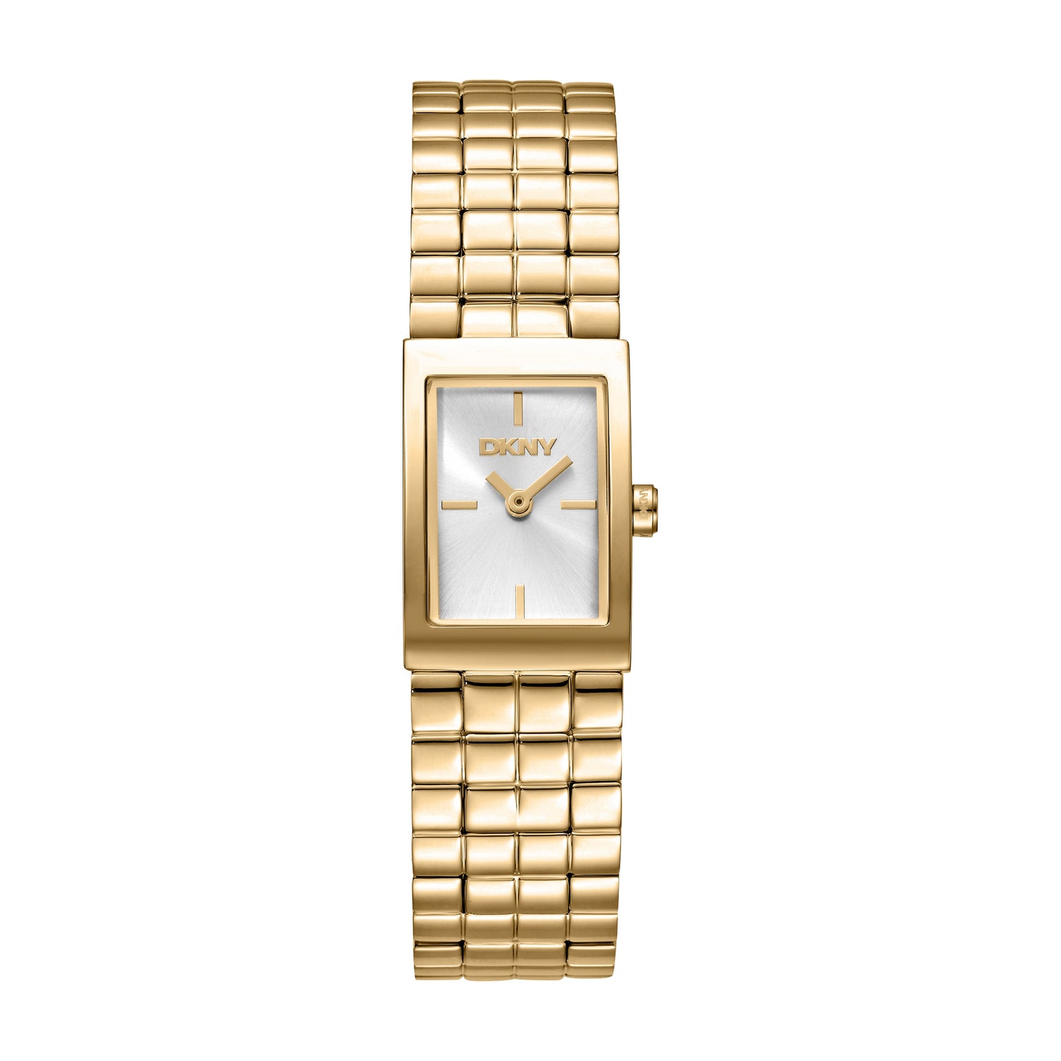 DKNY DK1L172 Analog Silver Rectangle Dial Women's Watch - DK1L172M0035