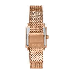 DKNY DK1L173 Analog Rose Gold Square Dial Women's Watch - DK1L173M0105