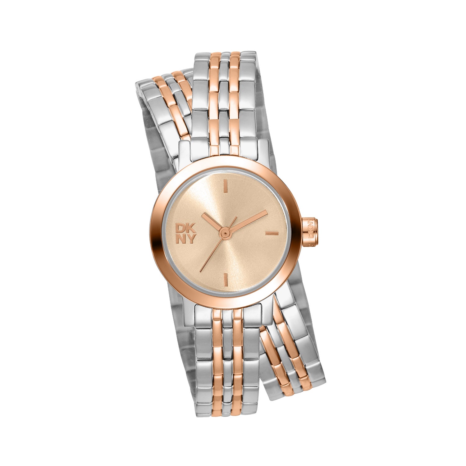 DKNY DK1L176 Analog Rose Gold Round Dial Women's Watch - DK1L176M0085