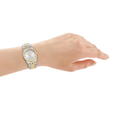 DKNY DK1L177 Analog Silver Round Dial Women's Watch - DK1L177M0055