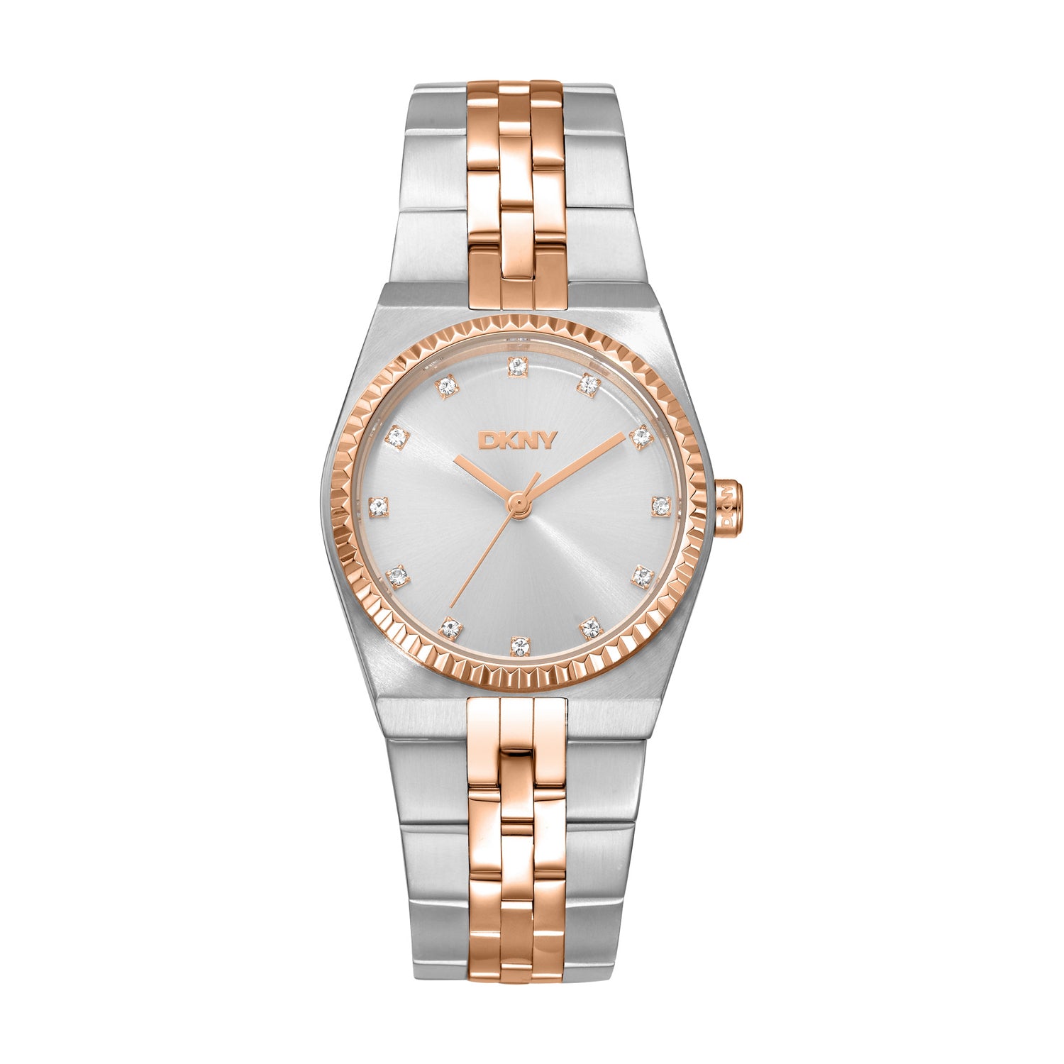 DKNY DK1L177 Analog Silver Round Dial Women's Watch - DK1L177M0075