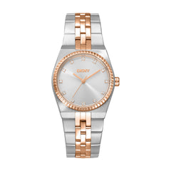 DKNY DK1L177 Analog Silver Round Dial Women's Watch - DK1L177M0075