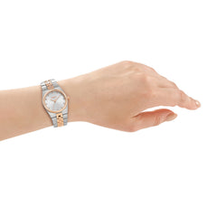 DKNY DK1L177 Analog Silver Round Dial Women's Watch - DK1L177M0075