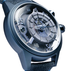 The Electricianz The Steel Z Night Light Quartz Men's Watch - ZZ-A4C/04-CLB
