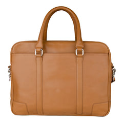 ARCADIO BROOKWILL Authentic Italian Leather Laptop Bag/Office Bag/Messenger Bag for Men and Women. Fits Upto 16 inch Laptop.