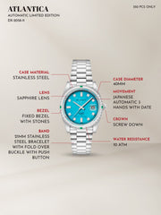 Duxot Duxot Atlantica Rainbow Diver Limited Edition Crystal Men's Watch -  DX-2058-11