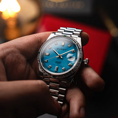 Duxot Duxot Atlantica Rainbow Diver Limited Edition Crystal Men's Watch -  DX-2058-11