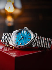 Duxot Duxot Atlantica Rainbow Diver Limited Edition Crystal Men's Watch -  DX-2058-11