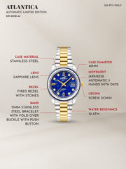 Duxot Duxot Atlantica Rainbow Diver Limited Edition Crystal Men's Watch -  DX-2058-44