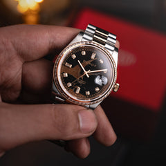Duxot Duxot Atlantica Rainbow Diver Limited Edition Crystal Men's Watch -  DX-2058-66