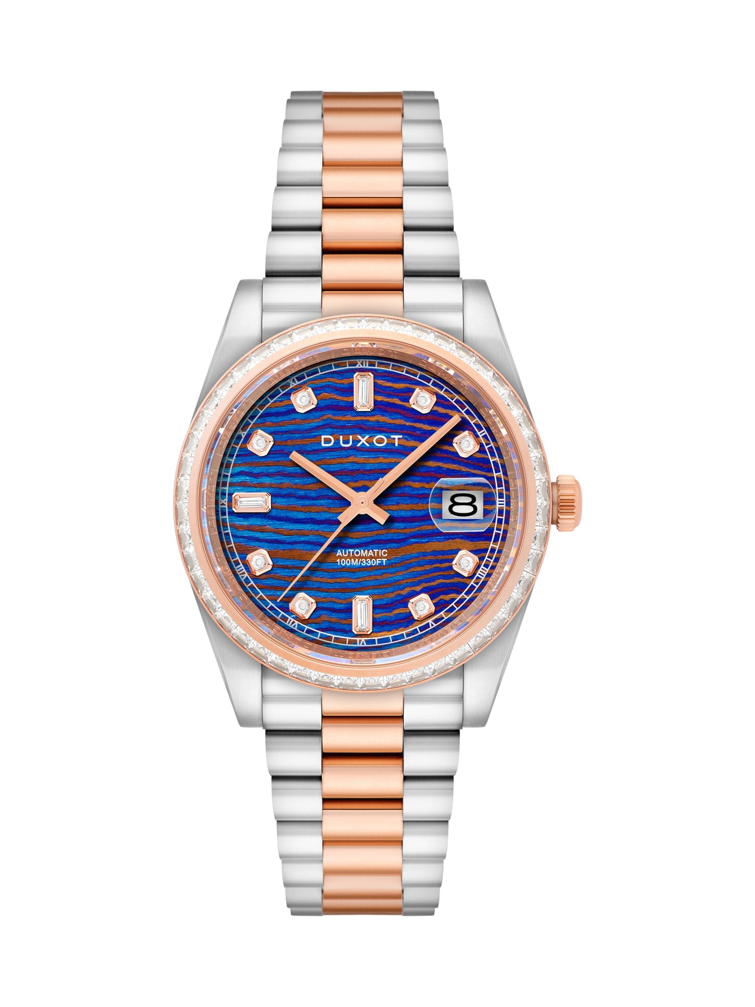 Duxot Duxot Atlantica Rainbow Diver Limited Edition Crystal Men's Watch -  DX-2058-77