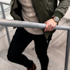 Earnshaw Longitude Dual Time Men's Watch -  ES-8006-02