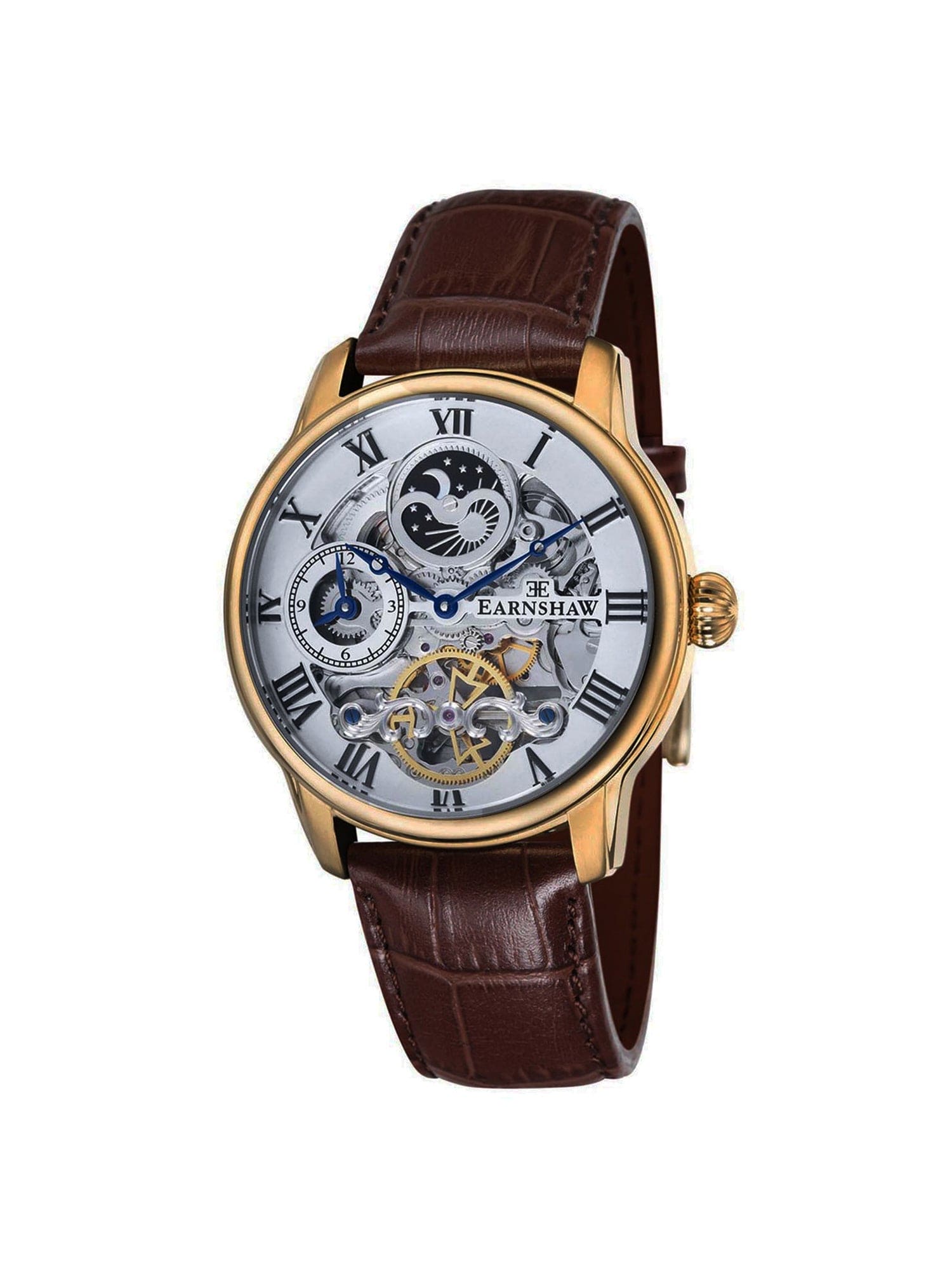 Earnshaw Longitude Dual Time Men's Watch -  ES-8006-02